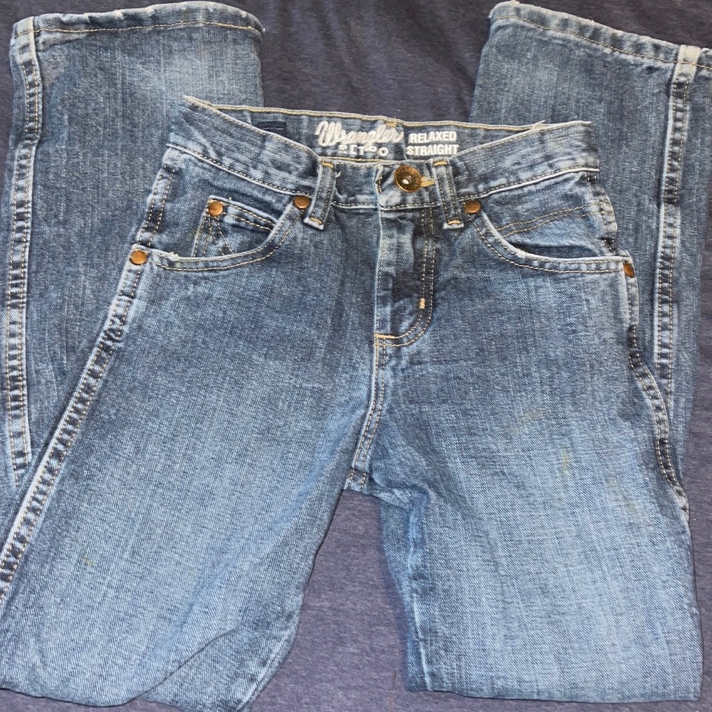 Boys wrangler jeans